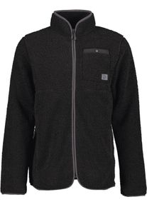 DIDRIKSONS 1913 DIDRIKSONS Herren Strickjacke, schwarz, sportlich, Gr. XXXL, Plüsch, Obermaterial: 100% Polyester. Futter: 100% Polyester, Strickjacken