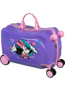 Undercover Kinder Kinderkoffer "Ride-on Trolley, Minnie Maus", bunt, Polycarbonat, bedruckt, Koffer, zum sitzen und ziehen