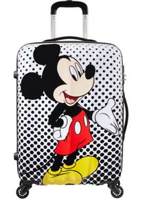 Hartschalen-Trolley "Disney Legends, Mickey Mouse Polka Dot, 65 cm", American Tourister, bunt, Polycarbonat, Koffer, Kinderreisekoffer Reisekoffer