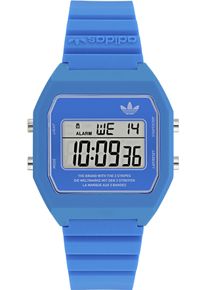 Damen Digitaluhr "DIGITAL TWO", blau, adidas originals, Armbanduhren, Armbanduhr, Quarzuhr, Damenuhr, Herrenuhr