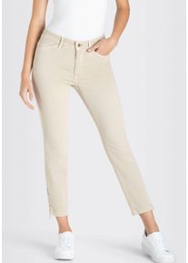MAC Damen 7/8-Jeans "Dream Chic", beige, feminin, Gr. 34, Denim/Jeans, Obermaterial: 88% Baumwolle, 9% Polyester, 3% Elasthan, Jeans, verkürzte Form