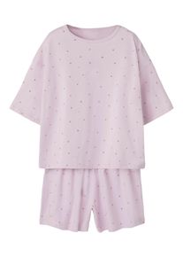 name it Kinder Schlafanzug "NKFNIGHTSET BOXY WINSOME HEARTS NOOS", Gr. 86winsome orchid (blank), Jersey, Obermaterial: 95% Baumwolle, 5% Elasthan,