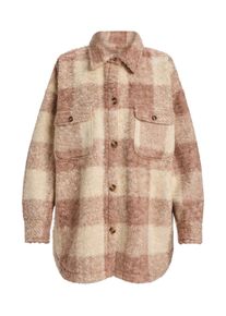 Roxy Damen Sweatshirt "Over And Above"warm taupe be bold plaid, Gr. XL, [Hauptstoff] 100% Polyester, Sweatshirts
