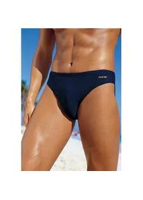 H.I.S. Badehose H.I.S, Herren, Gr. 9, N-Gr, blau (marine), Polyamid, unifarben, Badehosen Badehose, in klassischer Form