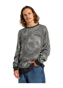 DC Shoes Herren Pullunder "Fracture"heather skully print, Gr. S, 40% Modacryl, 60% Baumwolle, Pullover