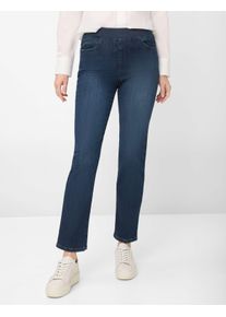 Raphaela by Brax Damen Five-Pocket-Hose Style PAMINA STONED SLIGHTLY USED, denim blau, Gr. 46