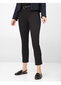 Raphaela by Brax Damen Five-Pocket-Hose Style LAVINA ZIP 6/8 BLACK, schwarz, Gr. 36K