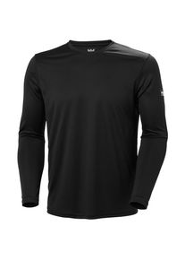 Helly Hansen Tech Crew L/S 20 Kunstfaserunterwäsche Herren (Gr L |schwarz)