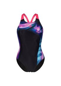 arena Dream-H-Line Swimsuit V Back Badeanzug Damen (Gr 46 |schwarz)