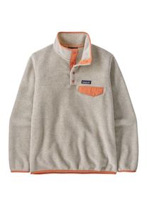 Fleecepullover Patagonia Lightweight Synchilla Snap-T Fleece Pullov Damen (Gr XXL |grau)