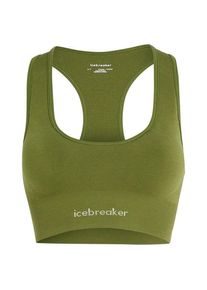 Icebreaker Merino 260 Zoneknit Seamless Bra Sport-BH Women (Gr S |oliv)