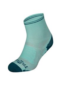 Trollkids Trekking Mid Cut Socks III Wandersocken Kinder (Gr 35-38 |türkis)