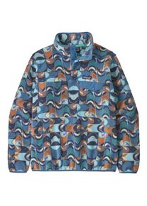 Patagonia Lightweight Synchilla Snap-T Fleece Pullov Fleecepullover Women (Gr L |blau)