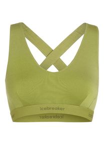 Sport-BH Icebreaker 125 Cool-Lite Sprite Racerback Bra Damen (Gr L |oliv)