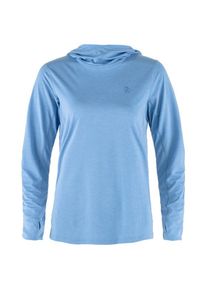 Fjällräven Fjällräven Abisko Sun-Hoodie Funktionsshirt Damen Wandern (Gr S |blau)