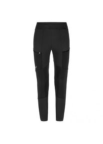 Salewa Puez Dry Responsive Cargo Tights Trekkinghose Damen (Gr 34 |schwarz)
