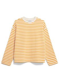 armedangels Frankaa Stripe Pullover Damen Alltag (Gr XL |beige)
