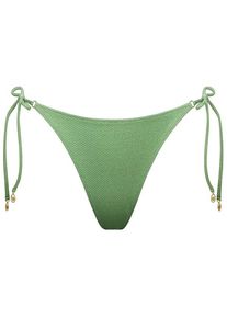 watercult Swimsparkle Side-Tied Bikini Bottoms Bikini-Bottom Damen (Gr 44 |grün)