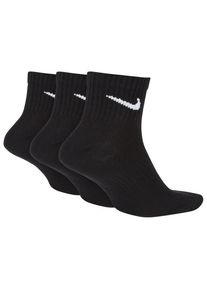 Nike Everyday Lightweight Training Sock Multifunktionssocken Herren (Gr L - EU: 42-46 |schwarz)