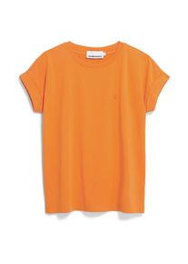 T-Shirt armedangels Idaa Logo Damen (Gr XXL |orange)