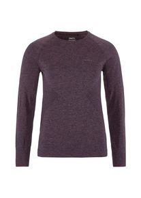 Kunstfaserunterwäsche Craft Core Dry Active Comfort L/S Damen (Gr XS |grau/lila)