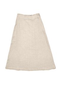 Rock Mazine Linen Midi Skirt Damen (Gr S |beige)