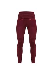 Tights & Legging Peak Performance Ascent Track Tights Damen (Gr L |rot)