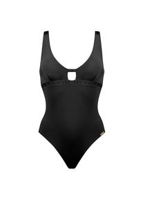 watercult Shimmering Solids Swimsuit Badeanzug Damen (Gr 42 - Cup: B |schwarz)
