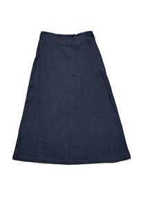 Mazine Linen Midi Skirt Rock Damen (Gr S |blau)