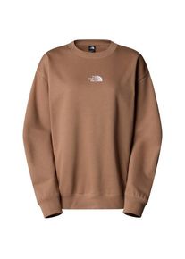 The North Face Essential Oversize Crew Pullover Damen (Gr L |braun)