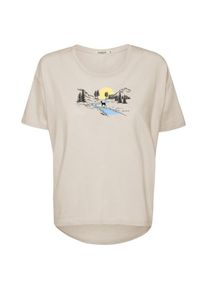 Greenbomb Nature Deer River Feel T-Shirt T-Shirt Damen (Gr XL |beige)
