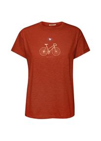 Greenbomb Bike Love Stop T-Shirt T-Shirt Damen (Gr XXL |rot)
