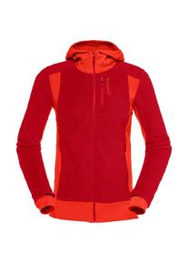 Norröna Norrona Falketind Alpha120 Zip Hood Fleecejacke Damen (Gr M |rot)