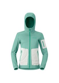 Norr&ouml;na Norr&oslash;na Falketind Warm2 Stretch Hood Fleecejacke Damen Wandern (Gr S |t&uuml;rkis)