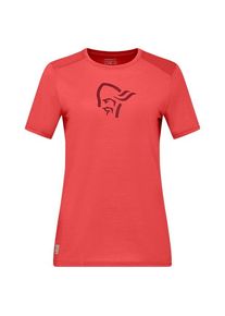 Norröna Norrøna Femund Equaliser Merino T- Shirt Merinoshirt Women (Gr S |rot)