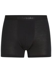 Icebreaker Merino 125 Cool-Lite Anatomica Boxers Merinounterwäsche Herren (Gr M |schwarz)