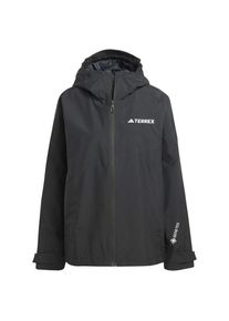 adidas terrex Xploric 2 Layer GORE-TEX Jacket Regenjacke Damen (Gr XL |grau/schwarz |wasserdicht)