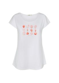 Greenbomb Bike Strawberry Cool T-Shirt T-Shirt Damen (Gr XL |weiß)