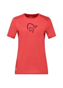 Norröna Norrøna Femund Equaliser Merino T- Shirt Merinoshirt Women (Gr S |rot)