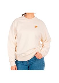 Pullove Iriedaily Pizza Love Crew Damen (Gr XS |weiß)