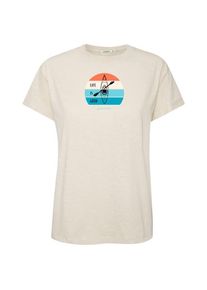 Greenbomb Nature Good Life Stop T-Shirt T-Shirt Damen (Gr XL |beige)
