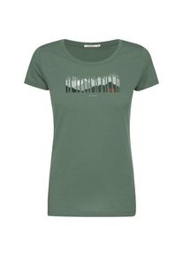 Greenbomb Nature Forest Walk Loves T-Shirt T-Shirt Damen (Gr M |oliv)