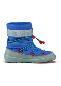 Winterschuhe Affenzahn Snow Boot Vegan Snowy Kinder (Gr 24 |blau/t&uuml;rkis |wasserdicht)