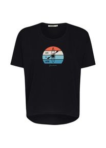 Greenbomb Nature Good Life Feel T-Shirt T-Shirt Damen (Gr M |schwarz)