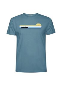 Greenbomb Nature Canoe River Roll T-Shirt T-Shirt Herren (Gr XL |türkis)