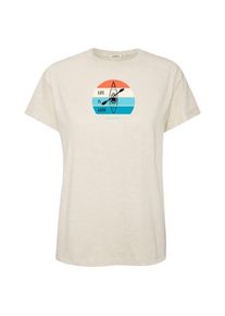 Greenbomb Nature Good Life Stop T-Shirt T-Shirt Damen (Gr XL |beige)