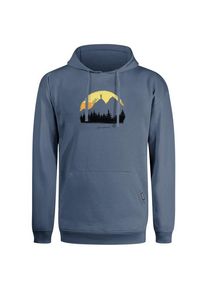 Greenbomb Nature Forest Happy Joy Hoodie Hoodie Herren (Gr XXL |blau)