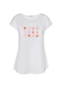 Greenbomb Bike Strawberry Cool T-Shirt T-Shirt Damen (Gr XXL |weiß)