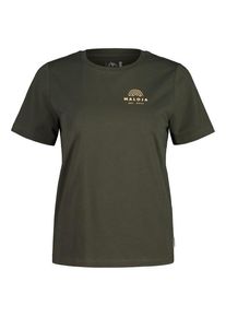 maloja KanzelM T-Shirt Damen (Gr M |oliv/braun)