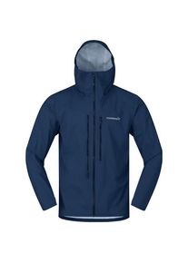 Norröna Regenjacke Norrøna Falketind Dri1 Jacket Herren (Gr M |blau |wasserdicht)